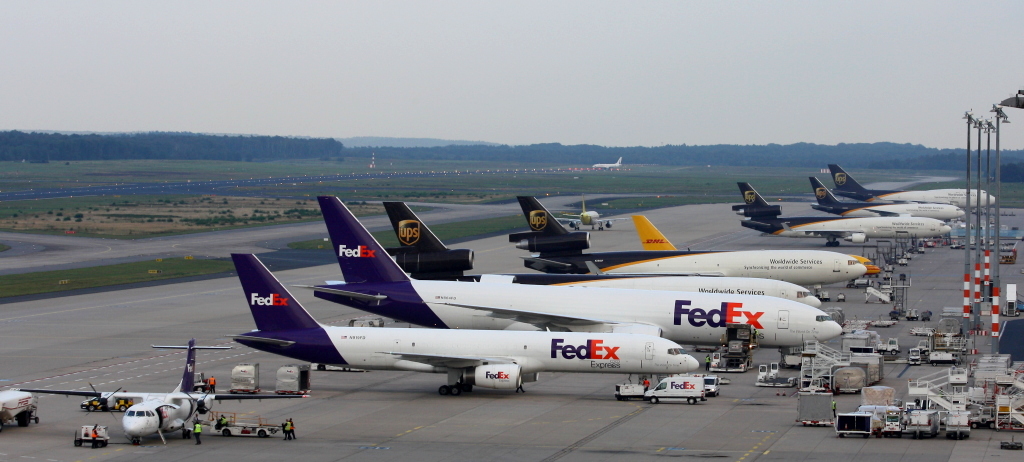 Freight Ramp at CGN, 03/09/12